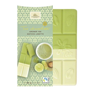 Teeschokolade Matcha Limette - Tee-hoch-n Teefachgeschäft Online-Shop