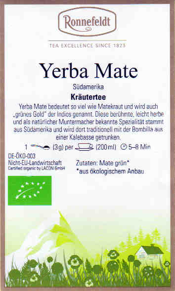 Yerba Mate Tee Grün - Tee-hoch-n Teefachgeschäft Online-Shop