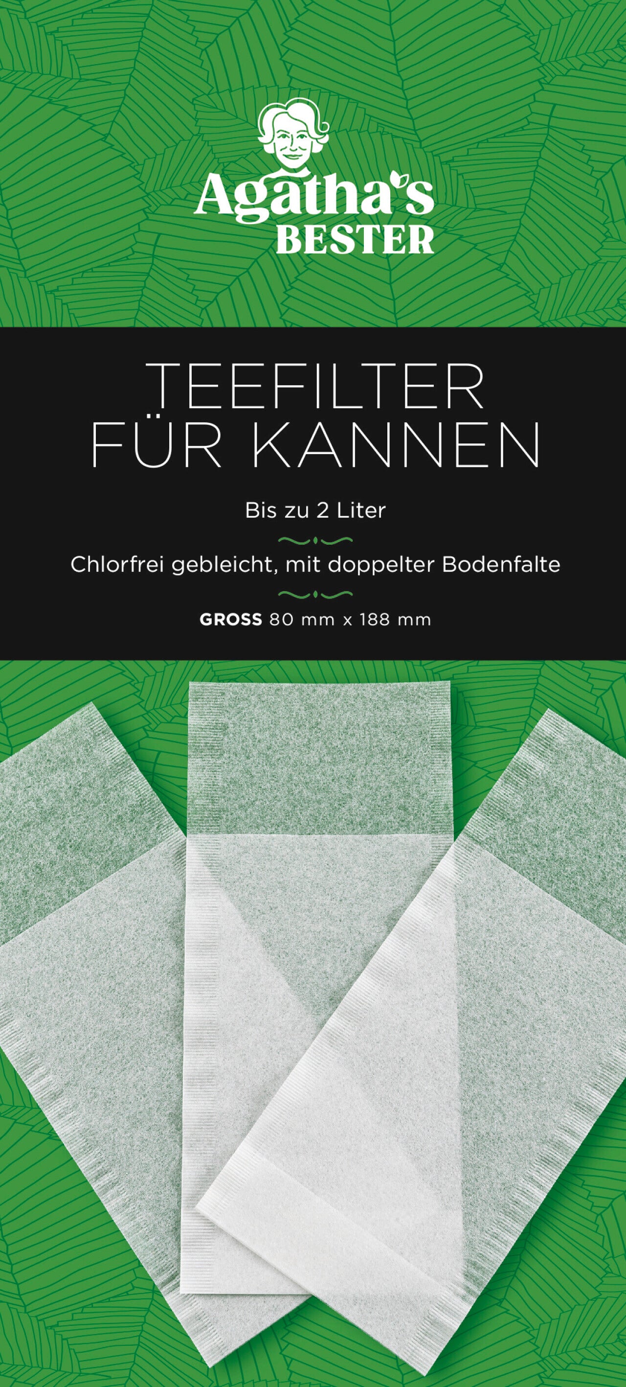 Tea Filter Größe L Papier - Tee-hoch-n Teefachgeschäft Online-Shop