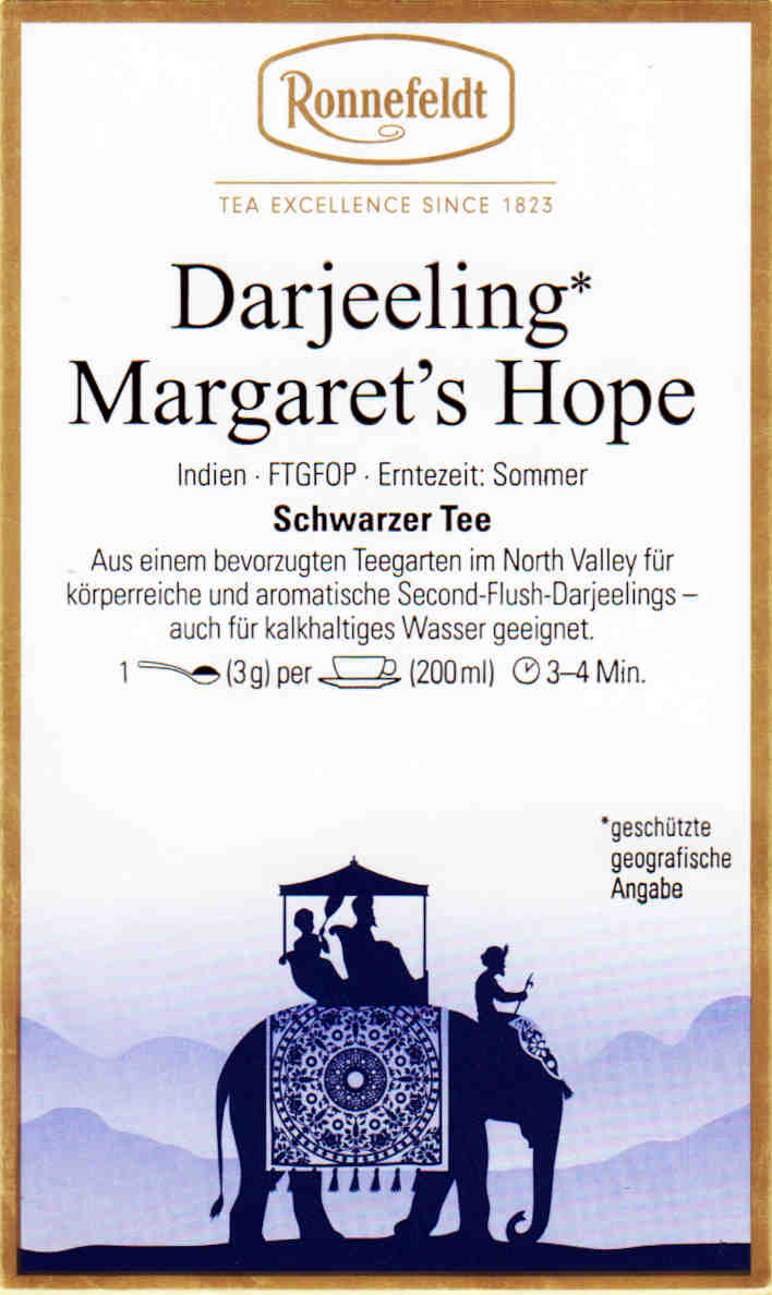 Darjeeling* Margaret's Hope FTGFOP - Tee-hoch-n Teefachgeschäft Online-Shop