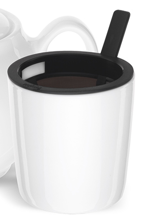 Ablagebecher für Siebkännchen Sieb 0,4l - Tee-hoch-n Teefachgeschäft Online-Shop