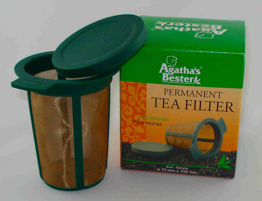 Teefilter -Permanentfilter mit Deckel - Tee-hoch-n Teefachgeschäft Online-Shop