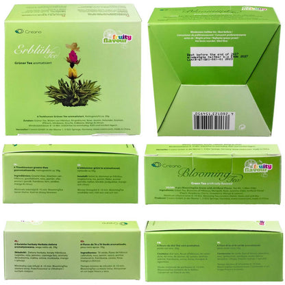 Creano Teeblumen Mix  Erblühtee Fruity Flavor zum Probieren - Tee-hoch-n Teefachgeschäft Online-Shop