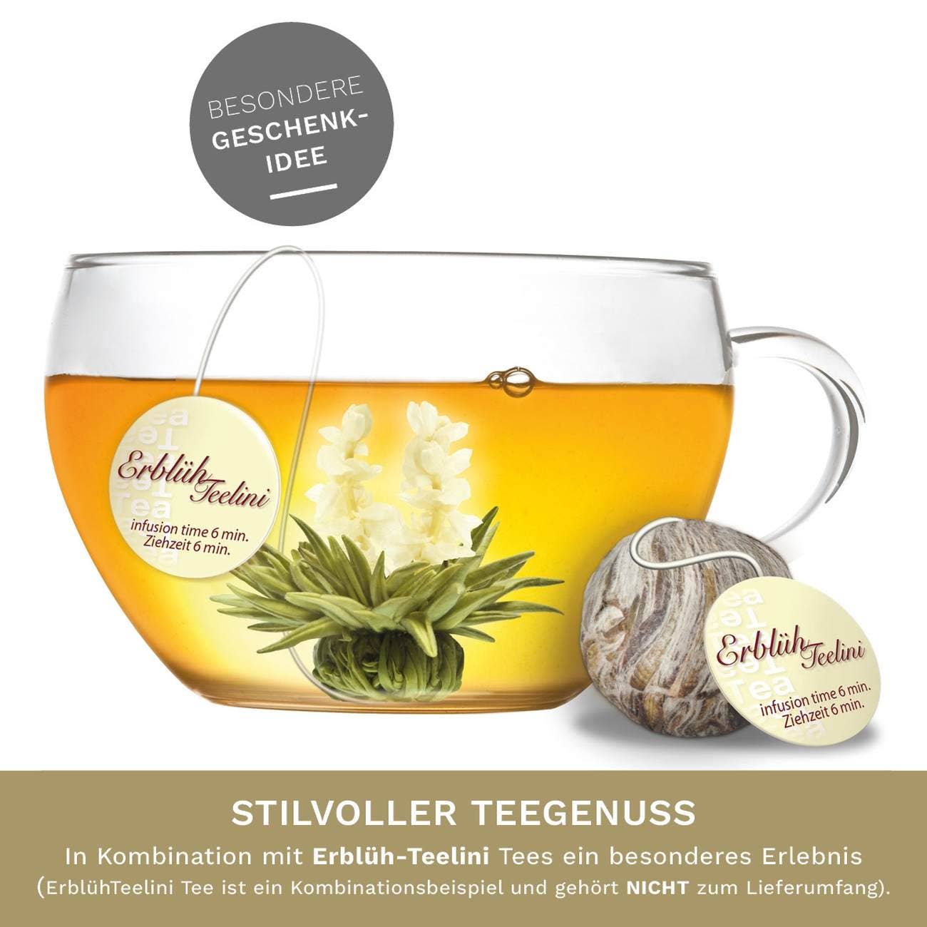 Teetasse Teelini 200ml; einzeln - Tee-hoch-n Teefachgeschäft Online-Shop