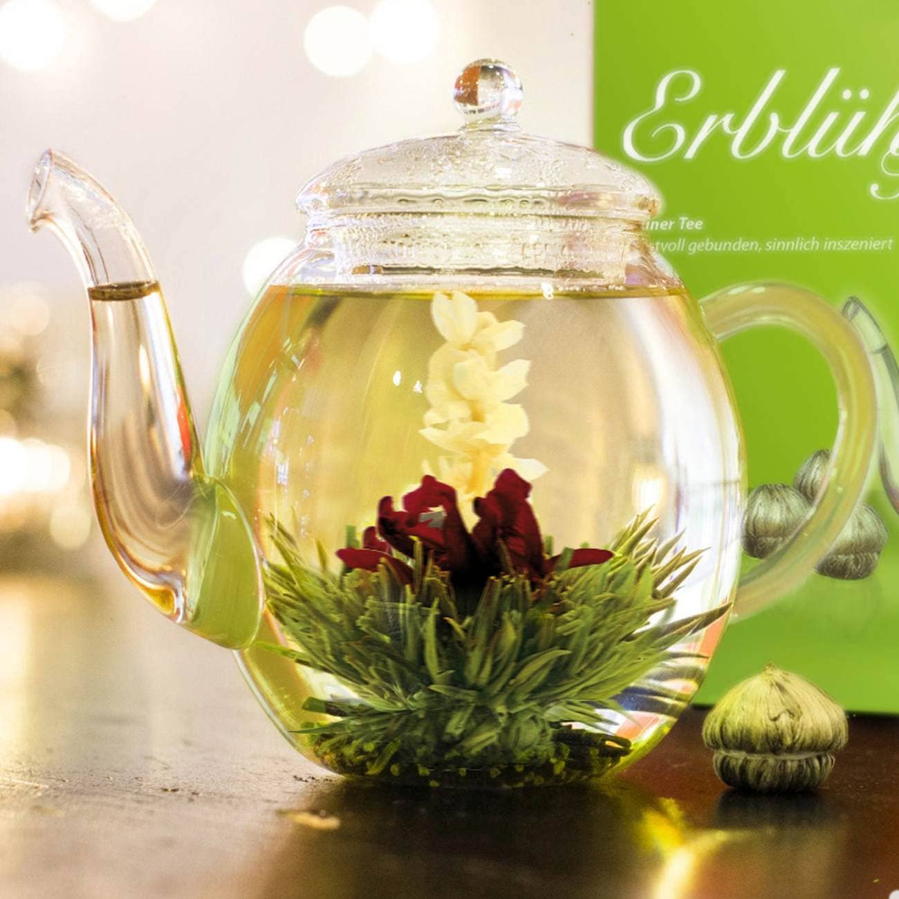 Creano Teeblumen Mix  Erblühtee Fruity Flavor zum Probieren - Tee-hoch-n Teefachgeschäft Online-Shop