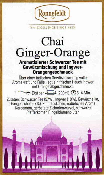 Chai Ginger-Orange