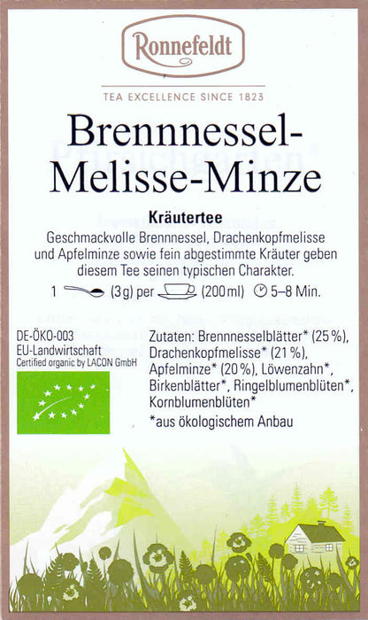 Brennnessel-Melisse-Minze