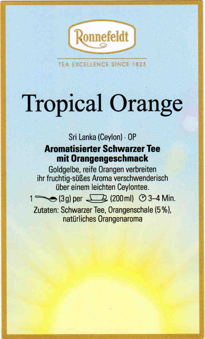 Tropical Orange FOP