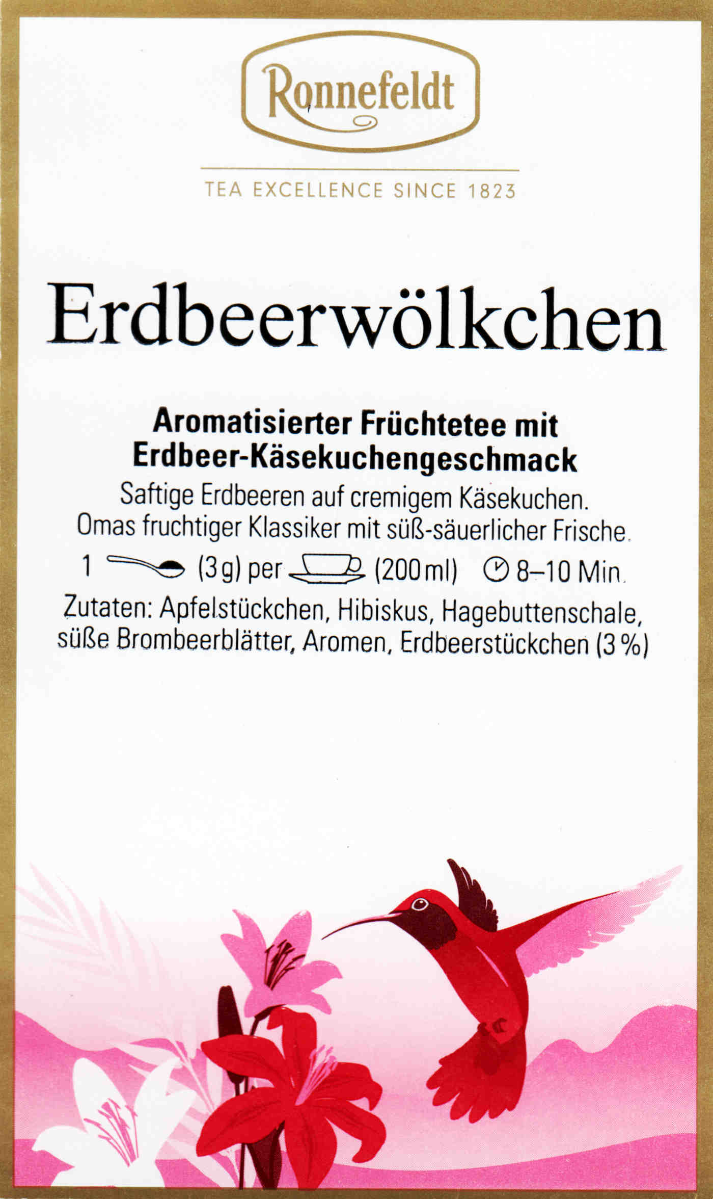 Erdbeerwölkchen