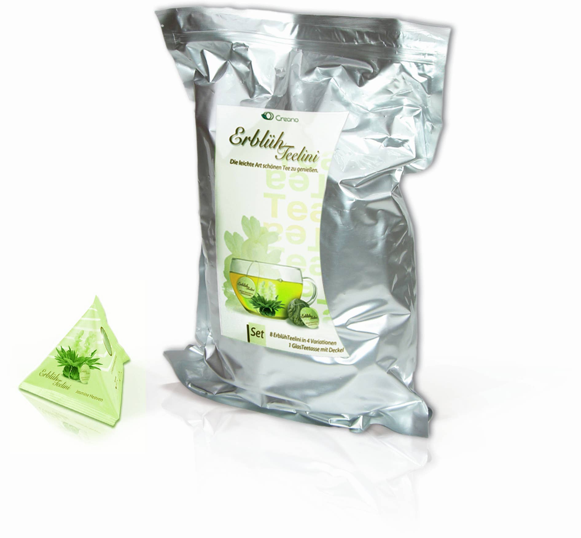 ErblühTeelini 36er Pack „Grüner Tee“ - Tee-hoch-n Teefachgeschäft Online-Shop