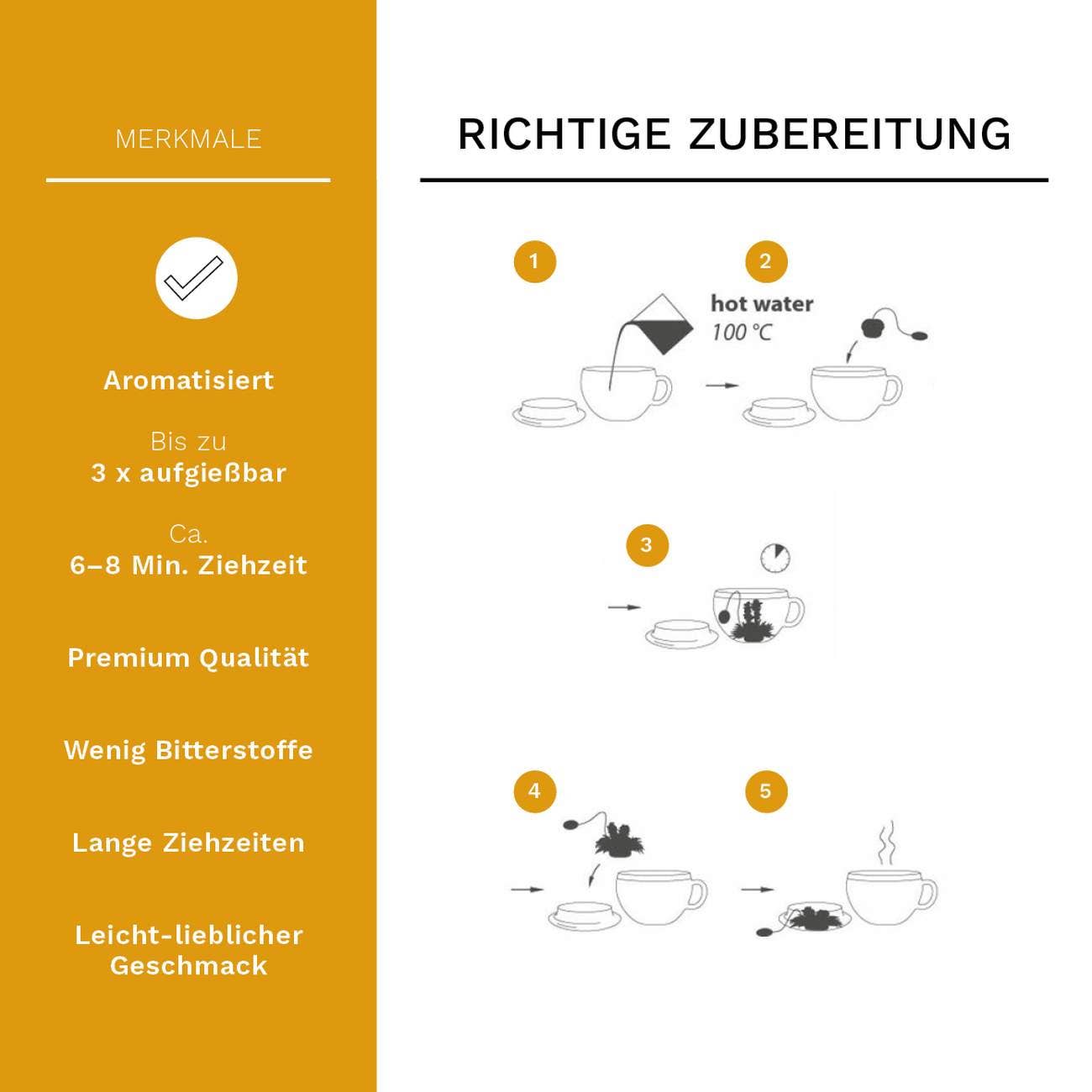 72er Pack ErblühTeelini Weißtee - Tee-hoch-n Teefachgeschäft Online-Shop