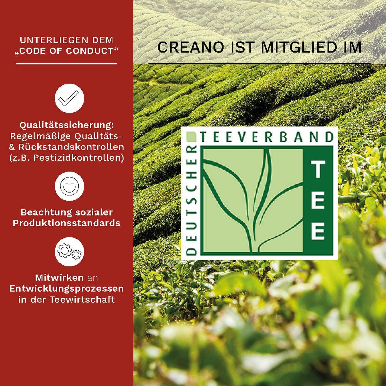 Creano Teeblumen Mix  ErblühTee in edler Geschenkbox zum - Tee-hoch-n Teefachgeschäft Online-Shop