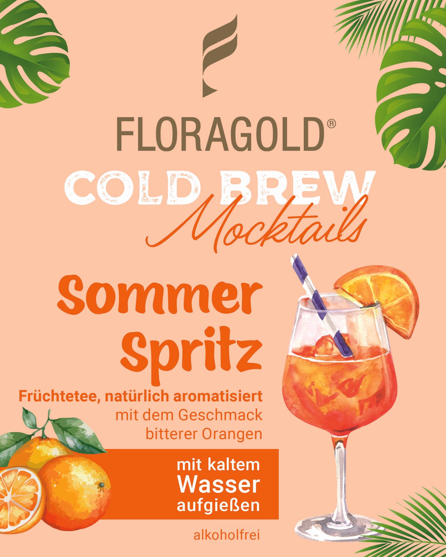 Cold Brew Mocktails Sommer Spritz