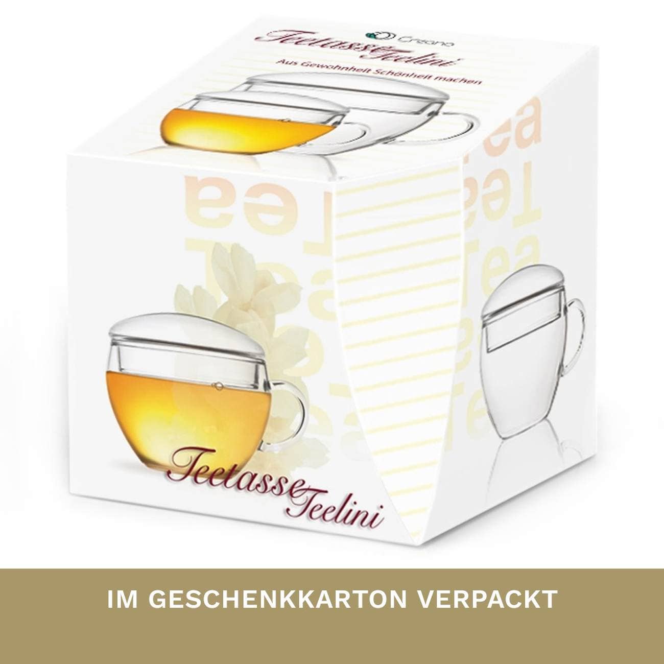 Teetasse Teelini 200ml; einzeln - Tee-hoch-n Teefachgeschäft Online-Shop