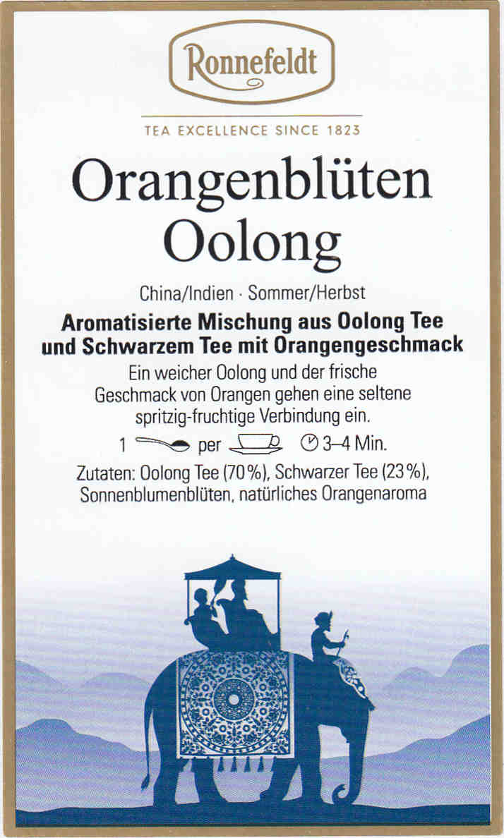 Orangenblüten Oolong