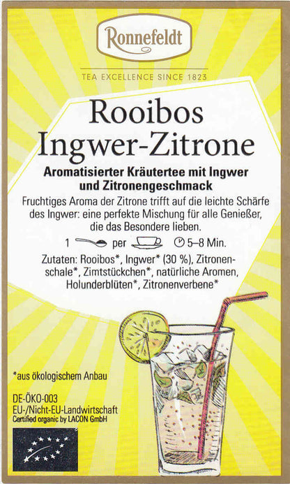 Rooibos Ingwer-Zitrone