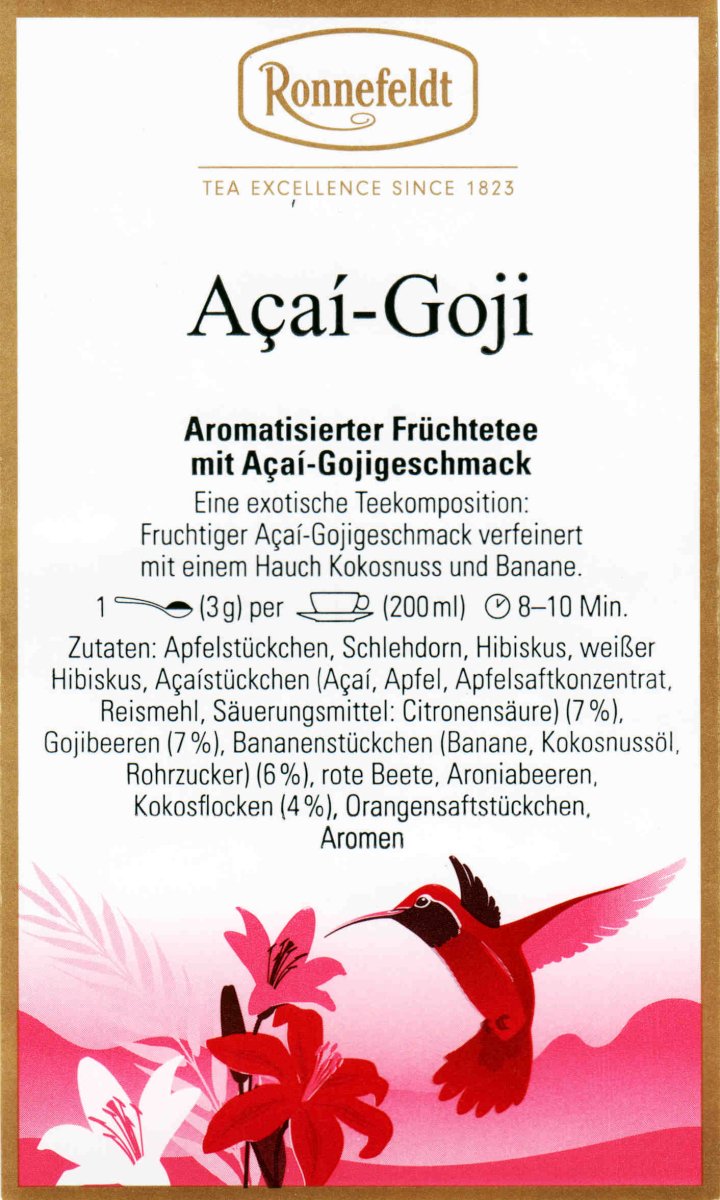 Açai - Goji - Tee - hoch - n Teefachgeschäft Online - Shop