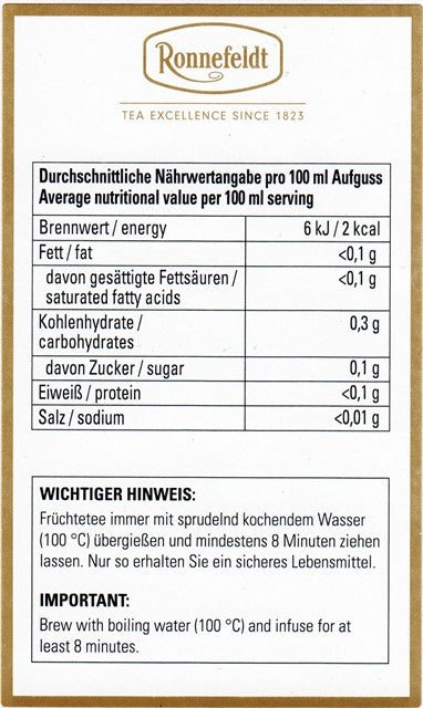 Apfel - Zimt - Tee - hoch - n Teefachgeschäft Online - Shop