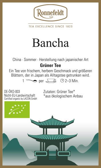 Bancha - Tee - hoch - n Teefachgeschäft Online - Shop