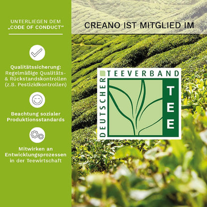 Creano Teeblumen Mix  Erblühtee Fruity Flavor zum Probieren - Tee-hoch-n Teefachgeschäft Online-Shop