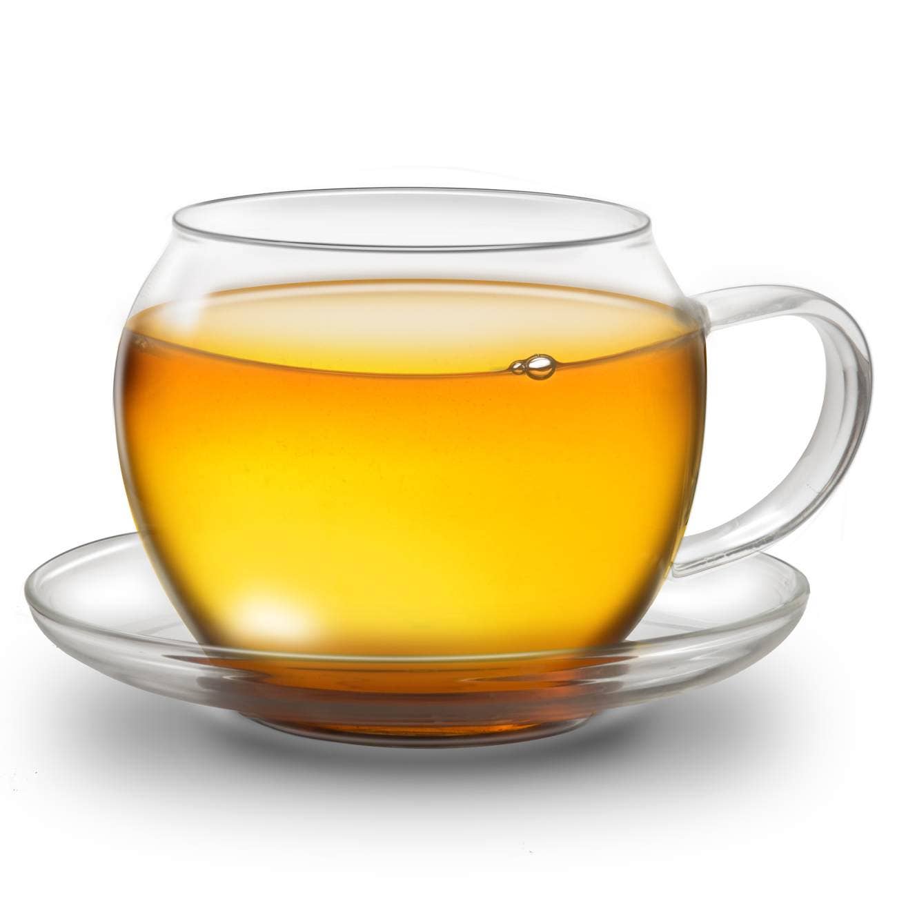 Jumbo-Tasse 450ml mit Sieb - Tee-hoch-n Teefachgeschäft Online-Shop